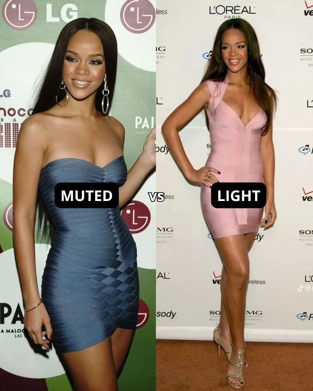 Rihanna Light Summer color analysis conclusion