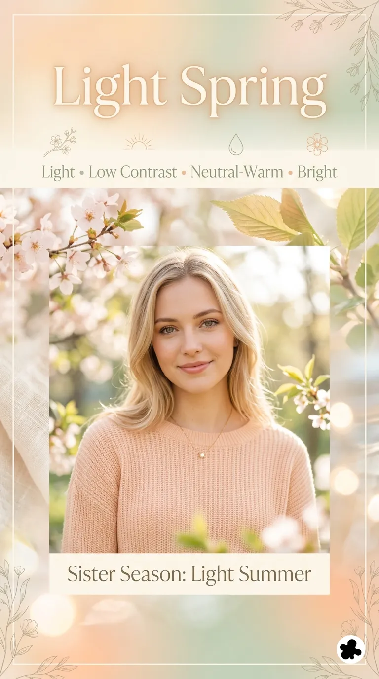 Light Spring Color Analysis: The Complete Guide to Your Palette ...