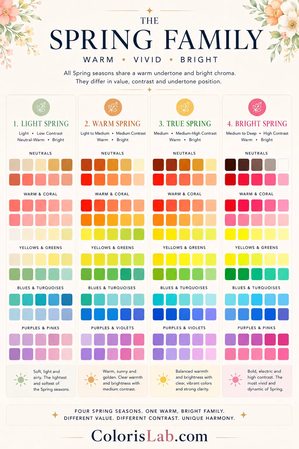 Spring Rain Colourbstudy 16-Season Color Analysis Explained: ColorisLab’s Internal Measurement ...